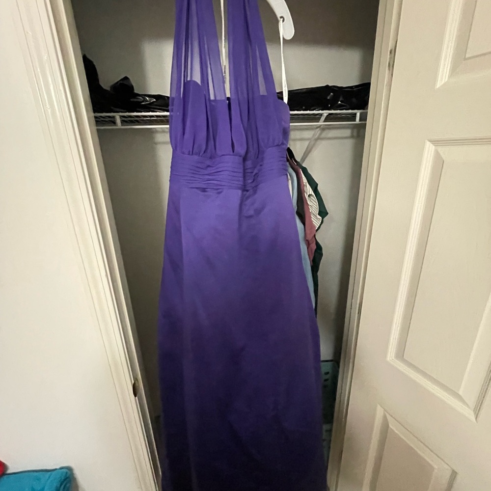 David’s bridal bride made or prom dress